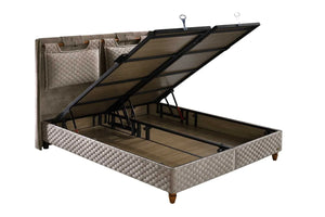 Letto Matrimoniale con Contenitore e Testata Magnasand Therapy