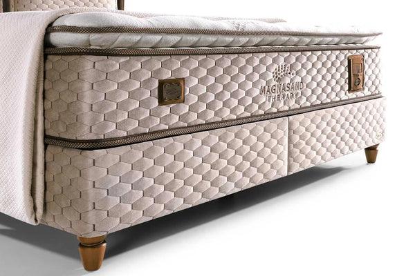 Letto Matrimoniale con Contenitore e Testata Magnasand Therapy