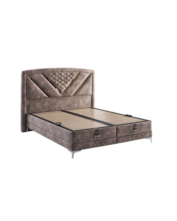 Letto Matrimoniale con Contenitore e Testata Multisleep