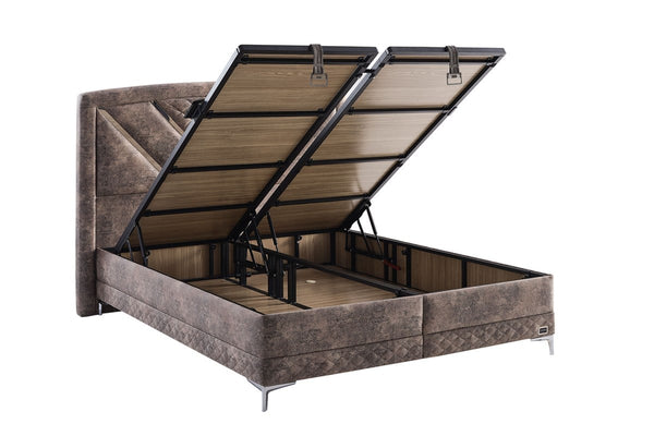 Letto Matrimoniale con Contenitore e Testata Multisleep