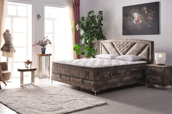 Letto Matrimoniale con Contenitore e Testata Multisleep