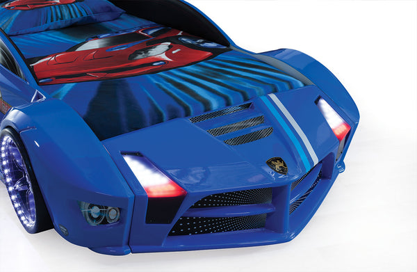 Luxuriöses Autobett mit Vollbeleuchtung, 90 x 190 cm