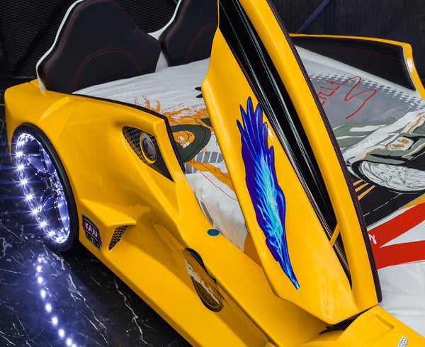 Moon Aero Voll-LED-Autobett 90x190cm