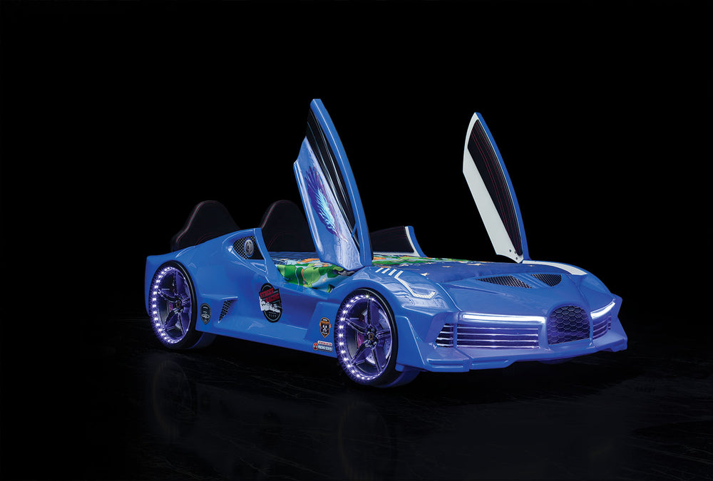 Moon Aero Full Letto Auto Blu 90x190cm