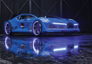 Moon Aero Voll-LED-Autobett 90x190cm