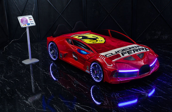 Moon Aero Voll-LED-Autobett 90x190cm