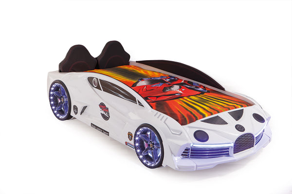 Moon Premium Autobett 90x190cm mit LEDs und Lautsprechern