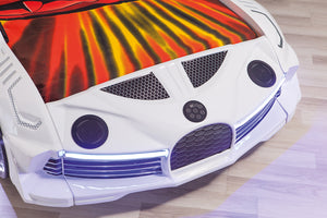 Moon Premium Autobett 90x190cm mit LEDs und Lautsprechern