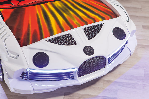 Moon Premium Autobett 90x190cm mit LEDs und Lautsprechern