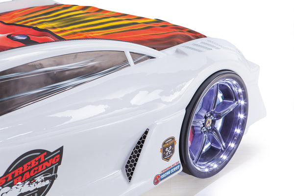 Moon Premium Autobett 90x190cm mit LEDs und Lautsprechern