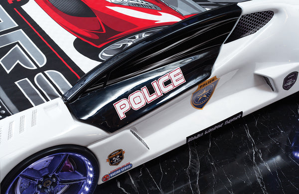 Moon Aero Polizei Komplettes Autobett 90x190cm