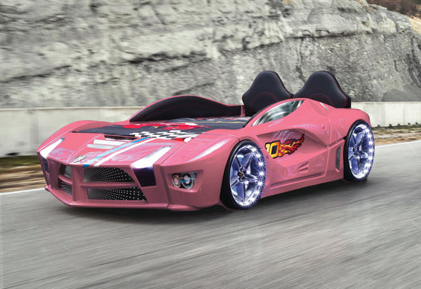 Luxuriöses Autobett mit Vollbeleuchtung, 90 x 190 cm