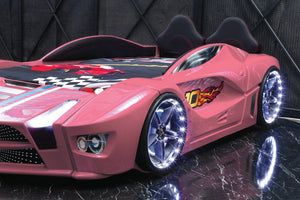 Luxuriöses Autobett mit Vollbeleuchtung, 90 x 190 cm