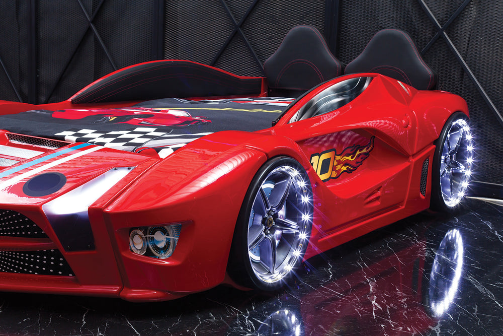 Luxury Premium Letto Auto Rosso