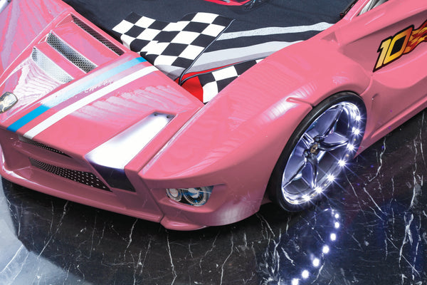 Luxuriöses Autobett mit Vollbeleuchtung, 90 x 190 cm