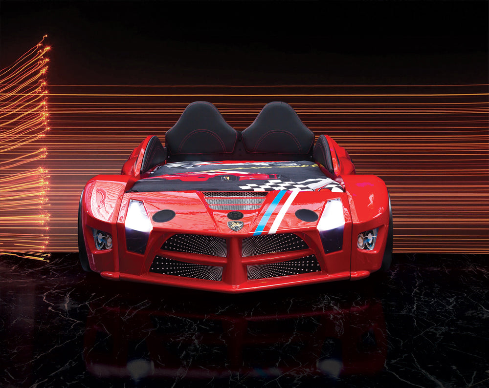 Luxury Premium Letto Auto Rosso