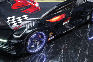 Moon Aero Voll-LED-Autobett 90x190cm