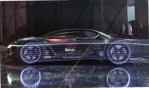 Moon Aero Voll-LED-Autobett 90x190cm