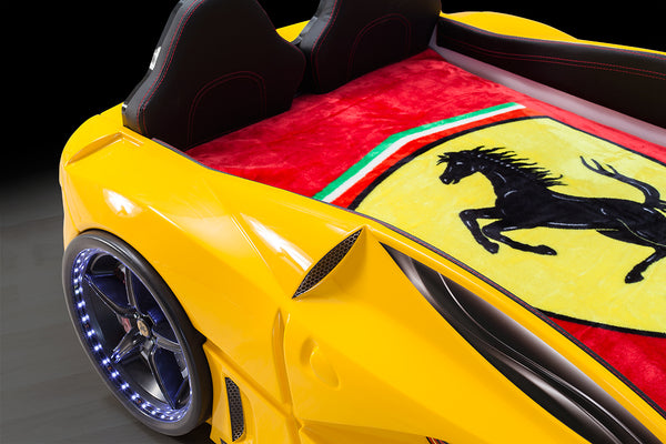 Luxuriöses Autobett mit Vollbeleuchtung, 90 x 190 cm