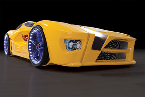 Luxuriöses Autobett mit Vollbeleuchtung, 90 x 190 cm