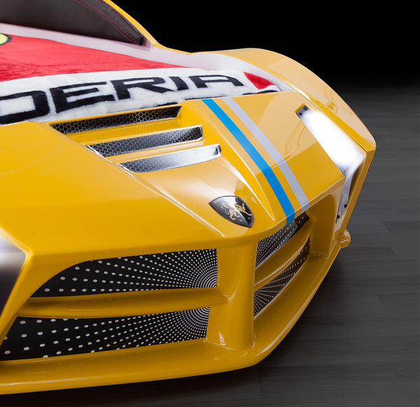 Luxuriöses Autobett mit Vollbeleuchtung, 90 x 190 cm