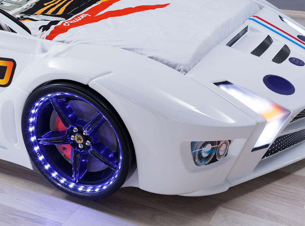 Luxury Premium Letto Auto Bianco