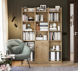 Libreria con cassetti Mocha