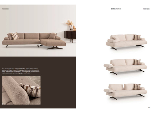 Motto - Set Salotto di Design Moderno