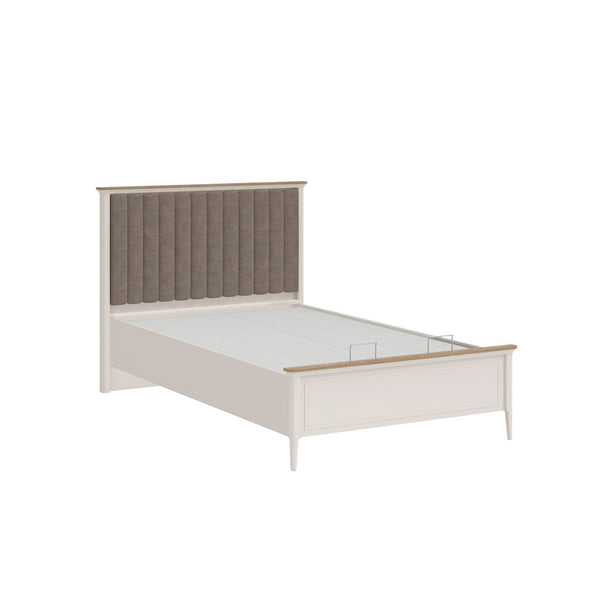 Mugla-Bett mit gepolstertem Kopfteil – 100x200 / 120x200