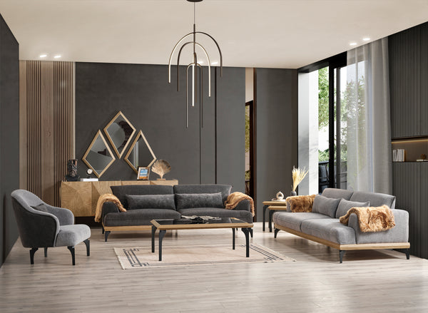 Piramit Divani 3 Posti