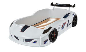 Speedy LED Autobett 90x190cm (Schwarz/Blau/Rot/Weiß)