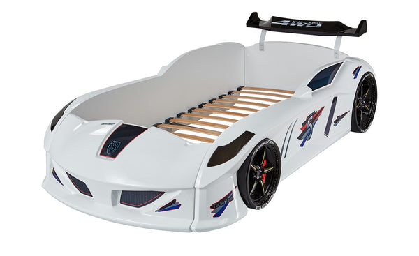 Speedy LED Autobett 90x190cm (Schwarz/Blau/Rot/Weiß)