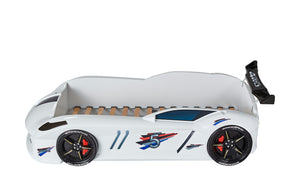 Speedy LED Autobett 90x190cm (Schwarz/Blau/Rot/Weiß)