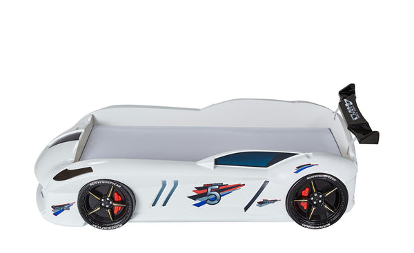 Speedy LED Autobett 90x190cm (Schwarz/Blau/Rot/Weiß)