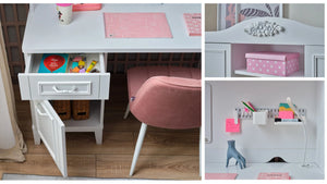 Scrivania Marje con Modulo Superiore (Alzata)