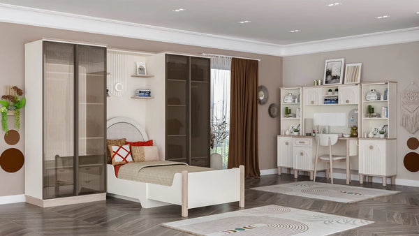 Scrivania con Alzata Bohemsoft