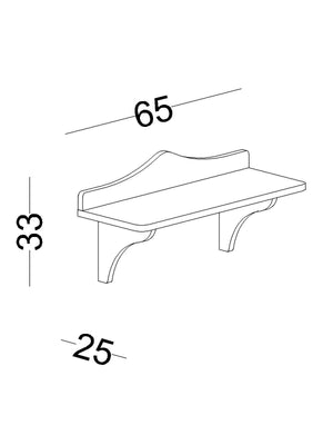 Scrivania con Mensole Juliet