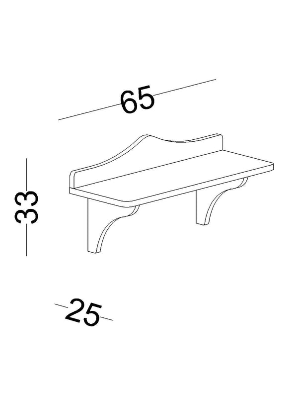 Scrivania con Mensole Juliet