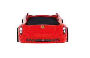 Car Bed with LED SHARK - Sporty Design (90x190)