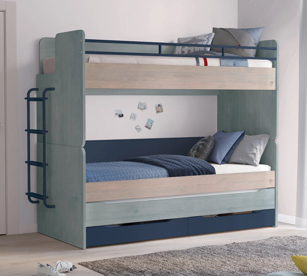 Letto a Castello Studio Trio Set-2