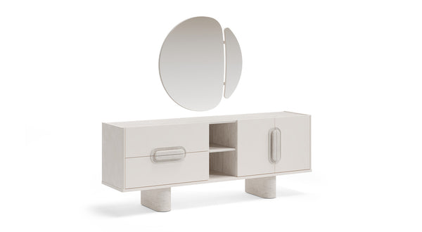 Traverta Sala da Pranzo Completa