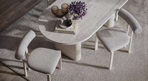 Traverta Tavolo da Pranzo