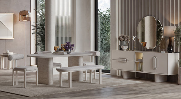 Traverta - Sedia da Pranzo