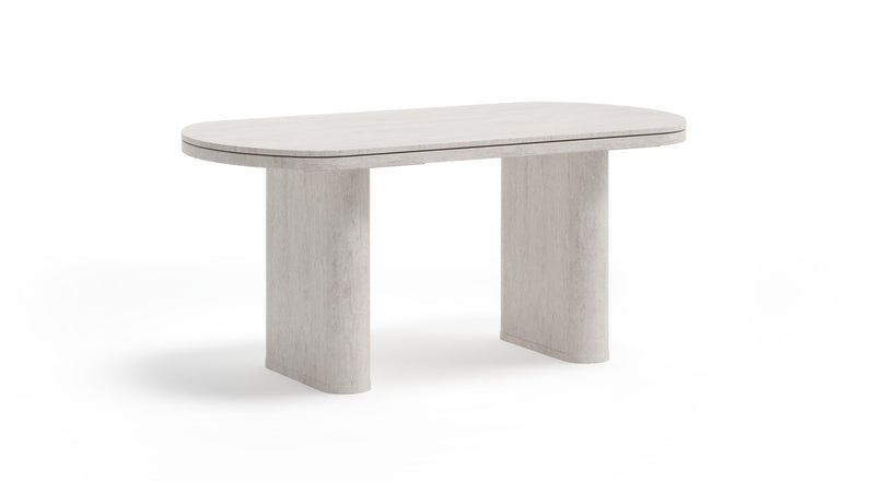 Traverta Tavolo da Pranzo Allungabile