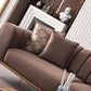 Alpha Divani Set Moderni - Marrone