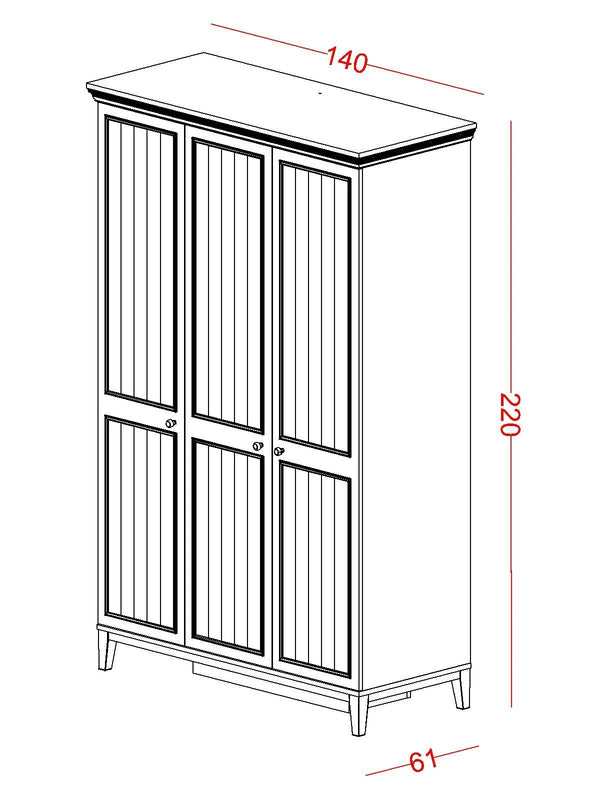 Armadio a 3 Ante Regnum