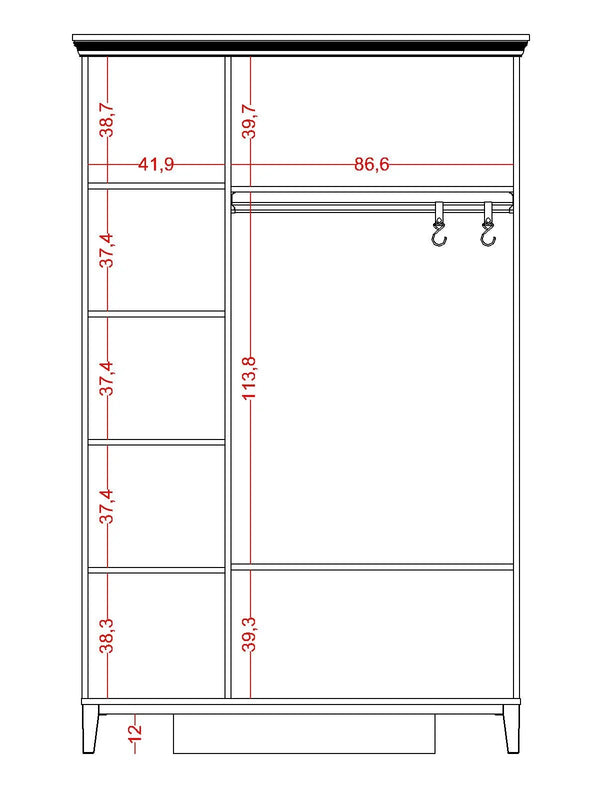 Armadio a 3 Ante Regnum