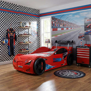 Super Eko Autobett mit LED-Windschutzscheibe 90x190cm