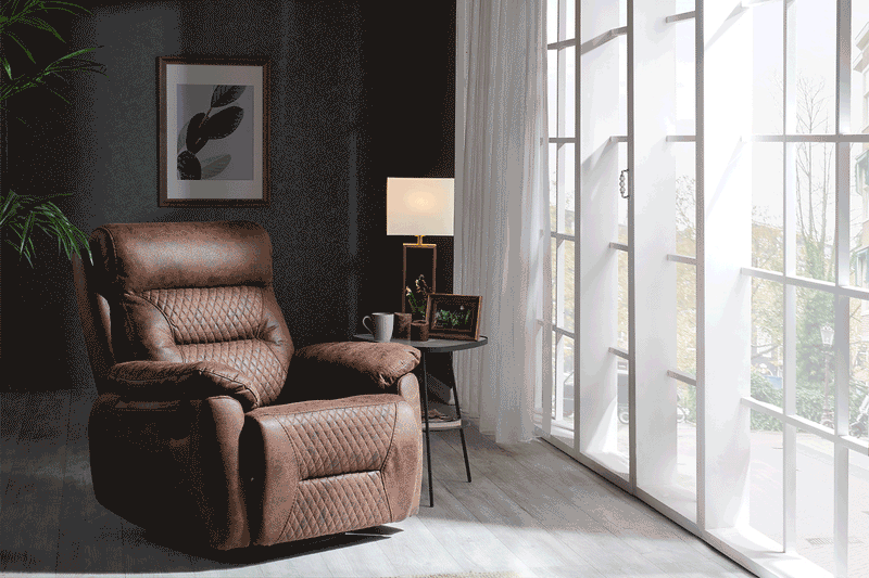 Poltrona Relax Girevole Bambi