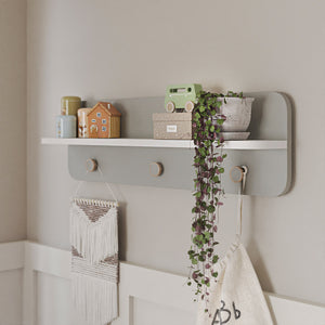 Bono Grey Cassettiera con Mensola Superiore